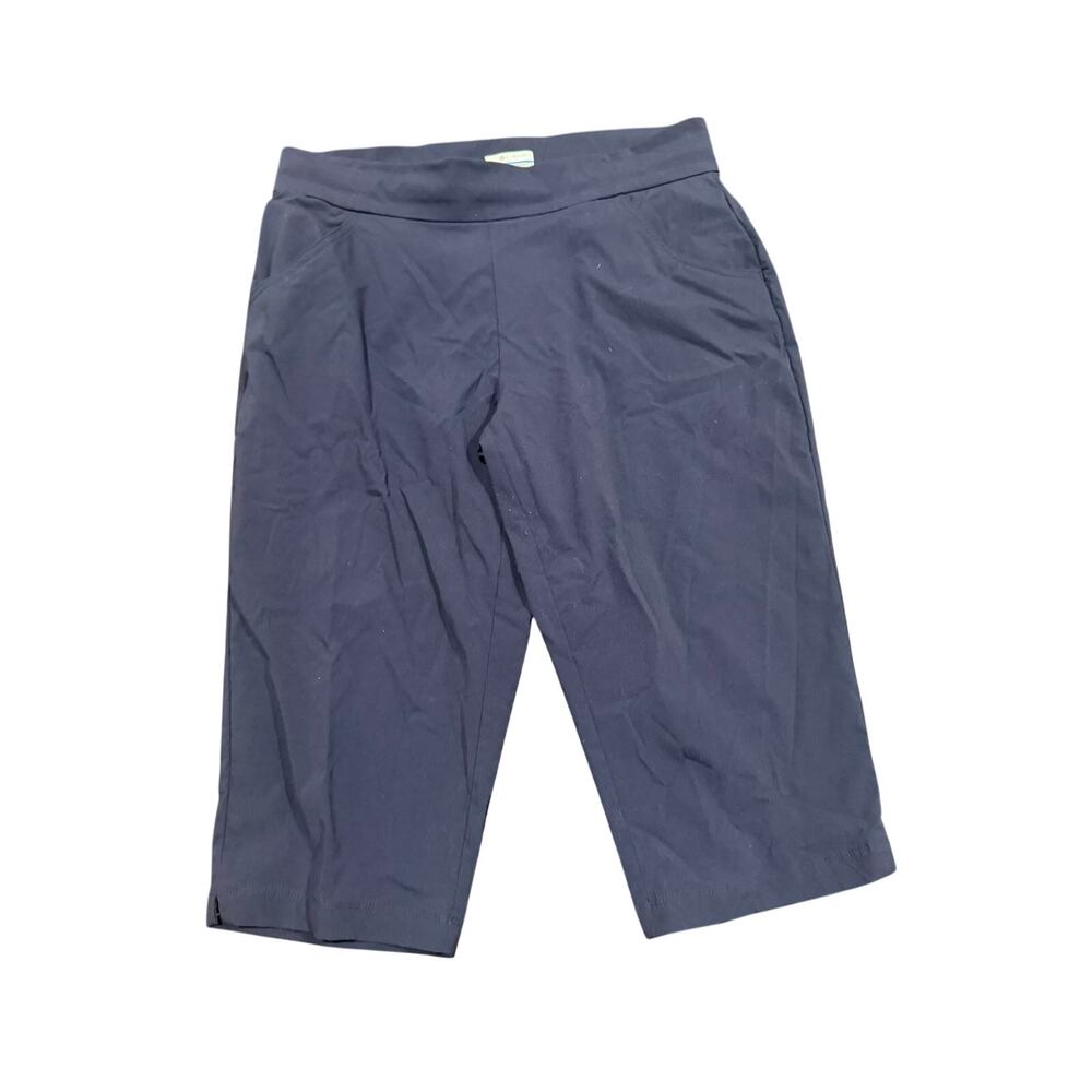 Columbia Women's Navy Blue Anytime Casual Capri Pants Size L